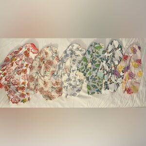 6 pairs of Burts Bees pajamas size 4t